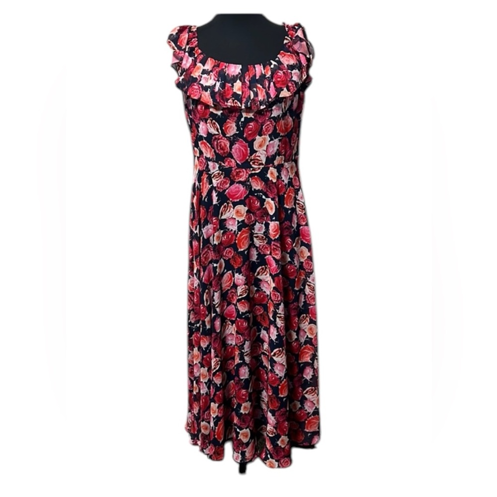Betsy’s Johnson Floral Sleeveless Dress